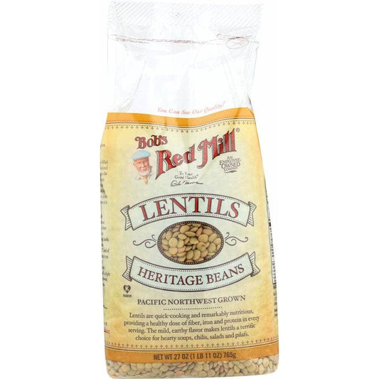 BOBS RED MILL Bob'S Red Mill Heritage Bean Lentils, 27 Oz