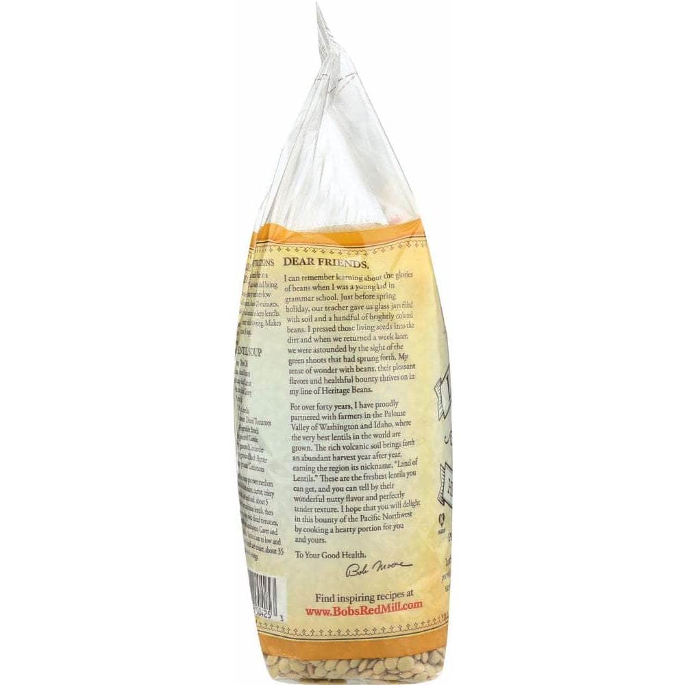 BOBS RED MILL Bob'S Red Mill Heritage Bean Lentils, 27 Oz