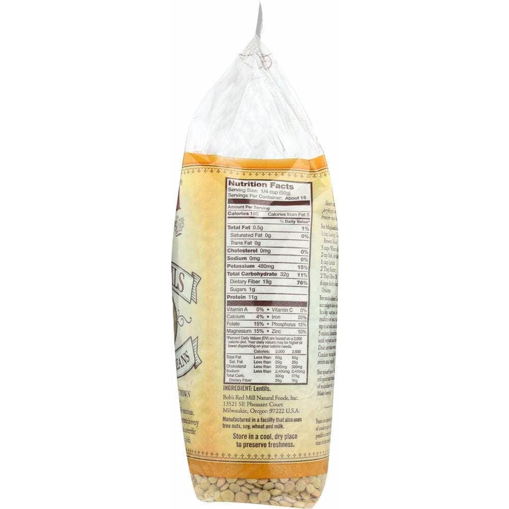 BOBS RED MILL Bob'S Red Mill Heritage Bean Lentils, 27 Oz