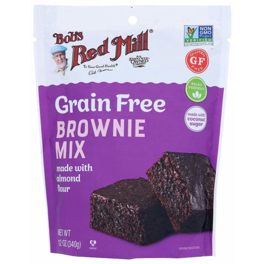 BOBS RED MILL Bobs Red Mill Mix Brownie Grain Free, 12 Oz