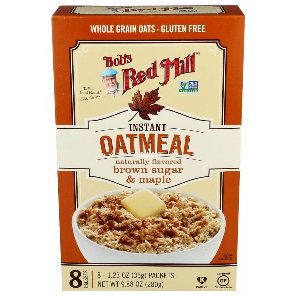 BOBS RED MILL Bobs Red Mill Oatmeal Brown Sugar Maple, 9.88 Oz