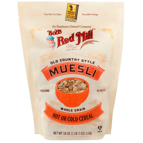 Bob’s Red Mill Old Country Style Muesli 18oz (Case of 4) - Pasta & Grain/Cereal - Bob’s Red Mill