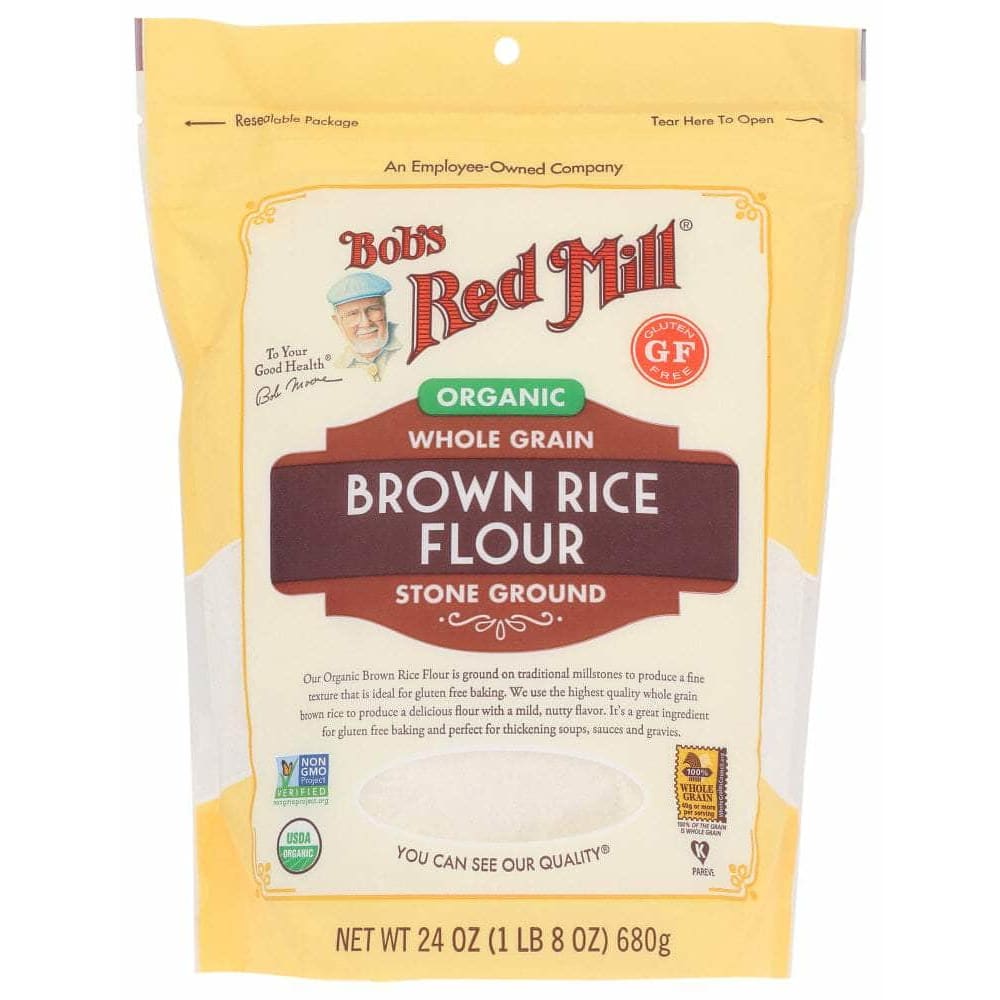 Bobs Red Mill Bob's Red Mill Organic Brown Rice Flour, 24 oz