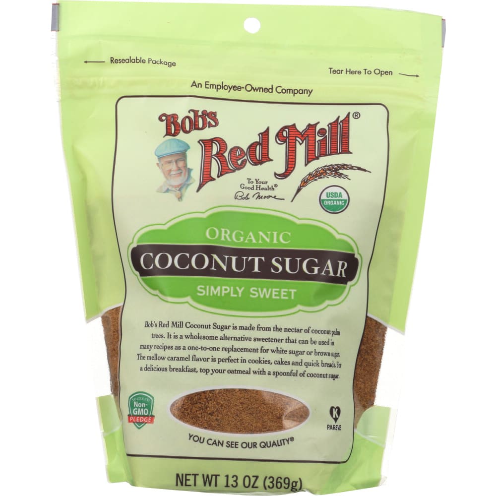 BOBS RED MILL: Organic Coconut Sugar 13 oz (Pack of 4) - Grocery > Cooking & Baking > Sugars & Sweeteners - BOBS RED MILL