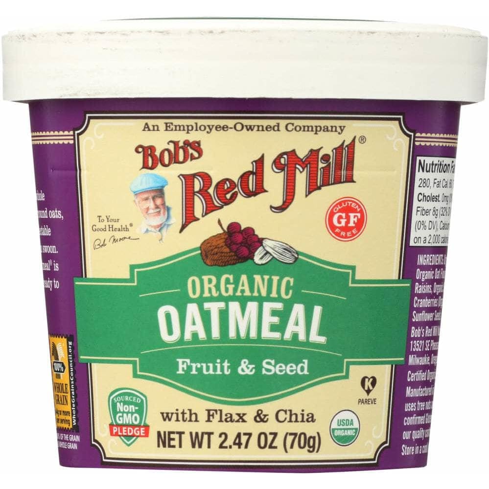 Bobs Red Mill Bobs Red Mill Organic Oatmeal Fruit & Seed, 2.47 oz
