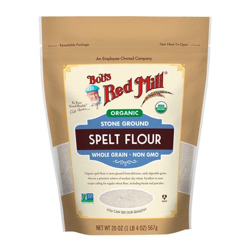 Bob’s Red Mill Organic Spelt Flour 20oz (Case of 4) - Free Shipping Items/Bulk Organic Foods - Bob’s Red Mill
