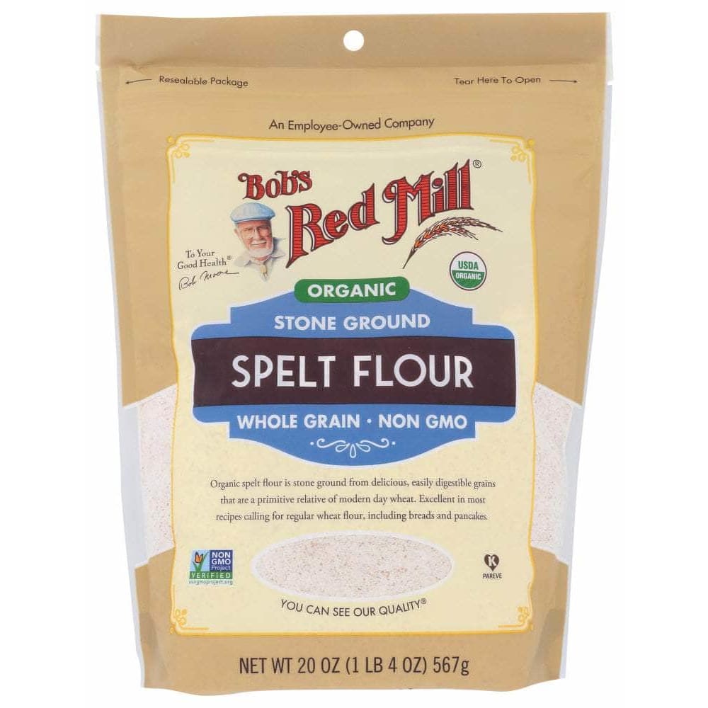 Bobs Red Mill Bob's Red Mill Organic Stone Ground Spelt Flour, 20 oz