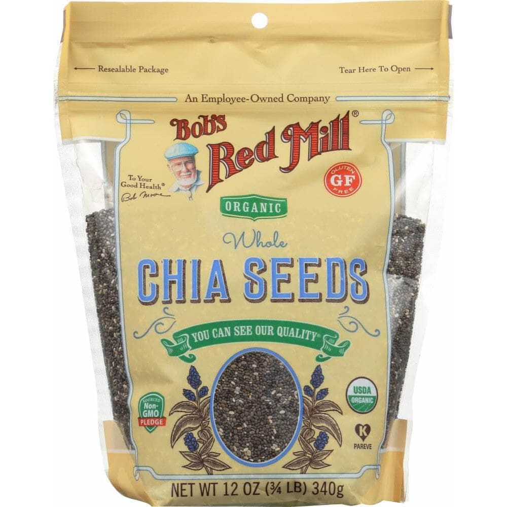 Bobs Red Mill Bobs Red Mill Organic Whole Chia Seeds, 12 oz