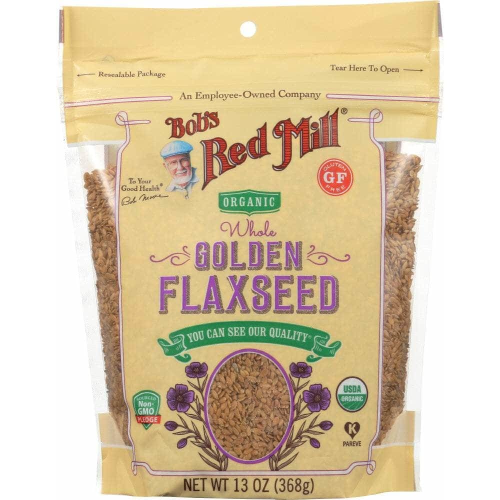 Bobs Red Mill Bobs Red Mill Organic Whole Golden Flaxseed, 13 oz