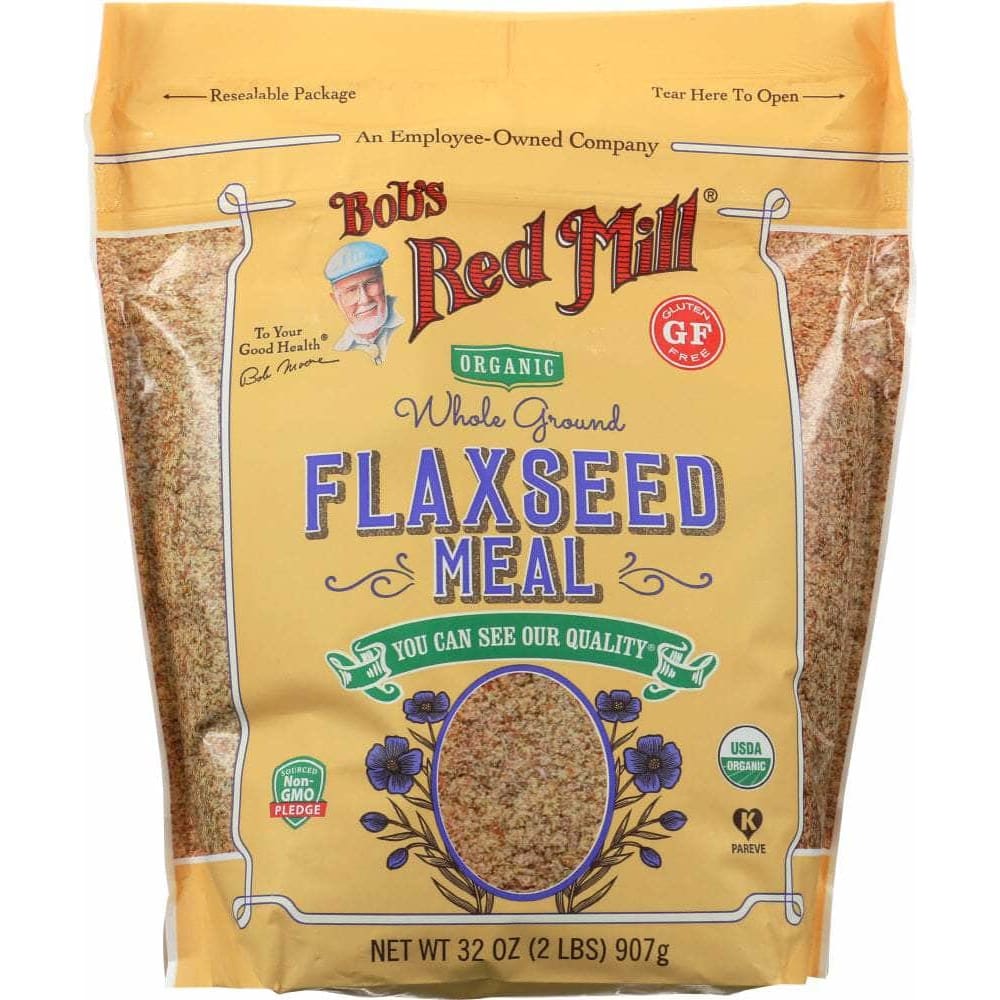 Bobs Red Mill Bobs Red Mill Organic Whole Ground Flaxseed Meal, 32 oz