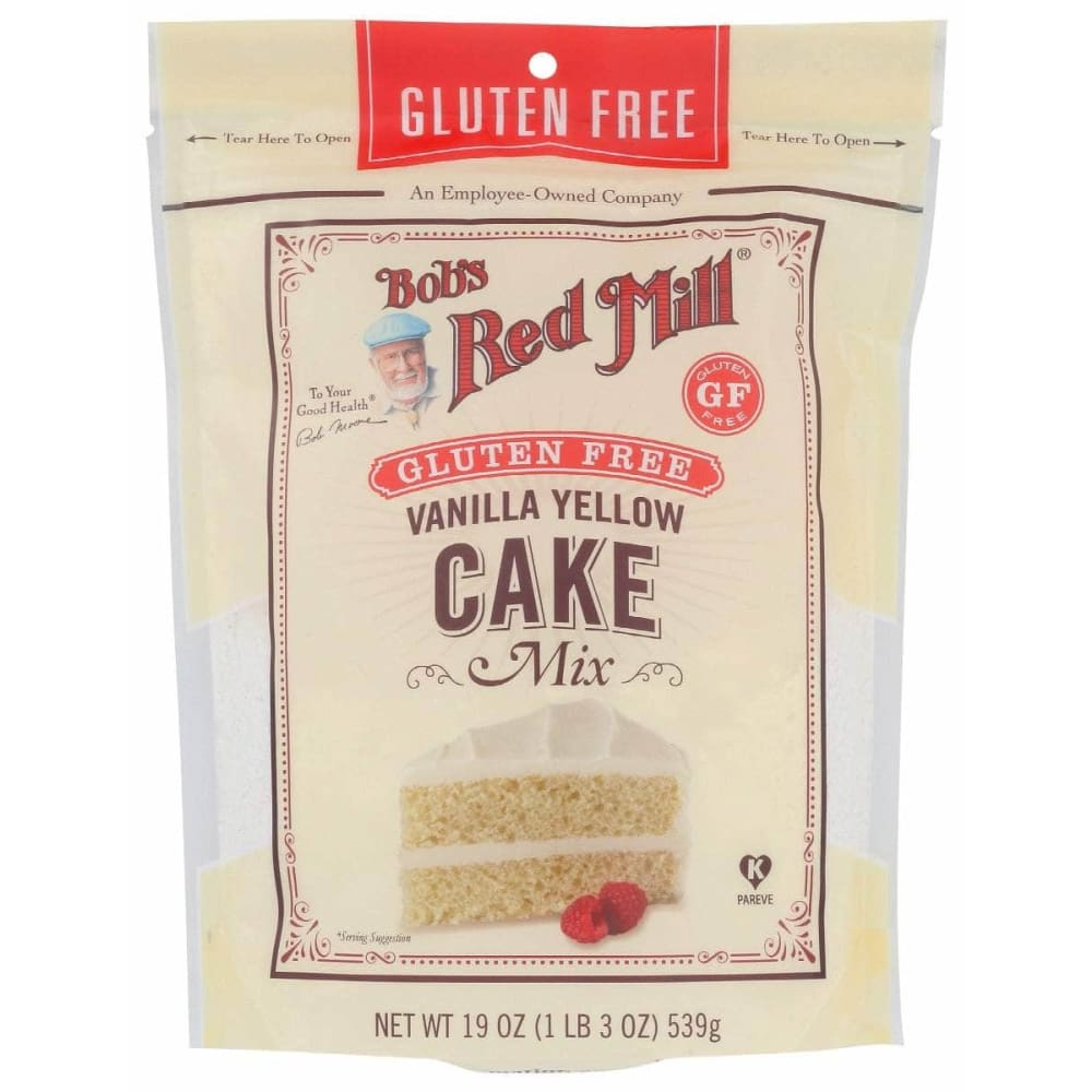 BOBS RED MILL Grocery > Cooking & Baking BOBS RED MILL: Vanilla Yellow Cake Mix, 19 oz