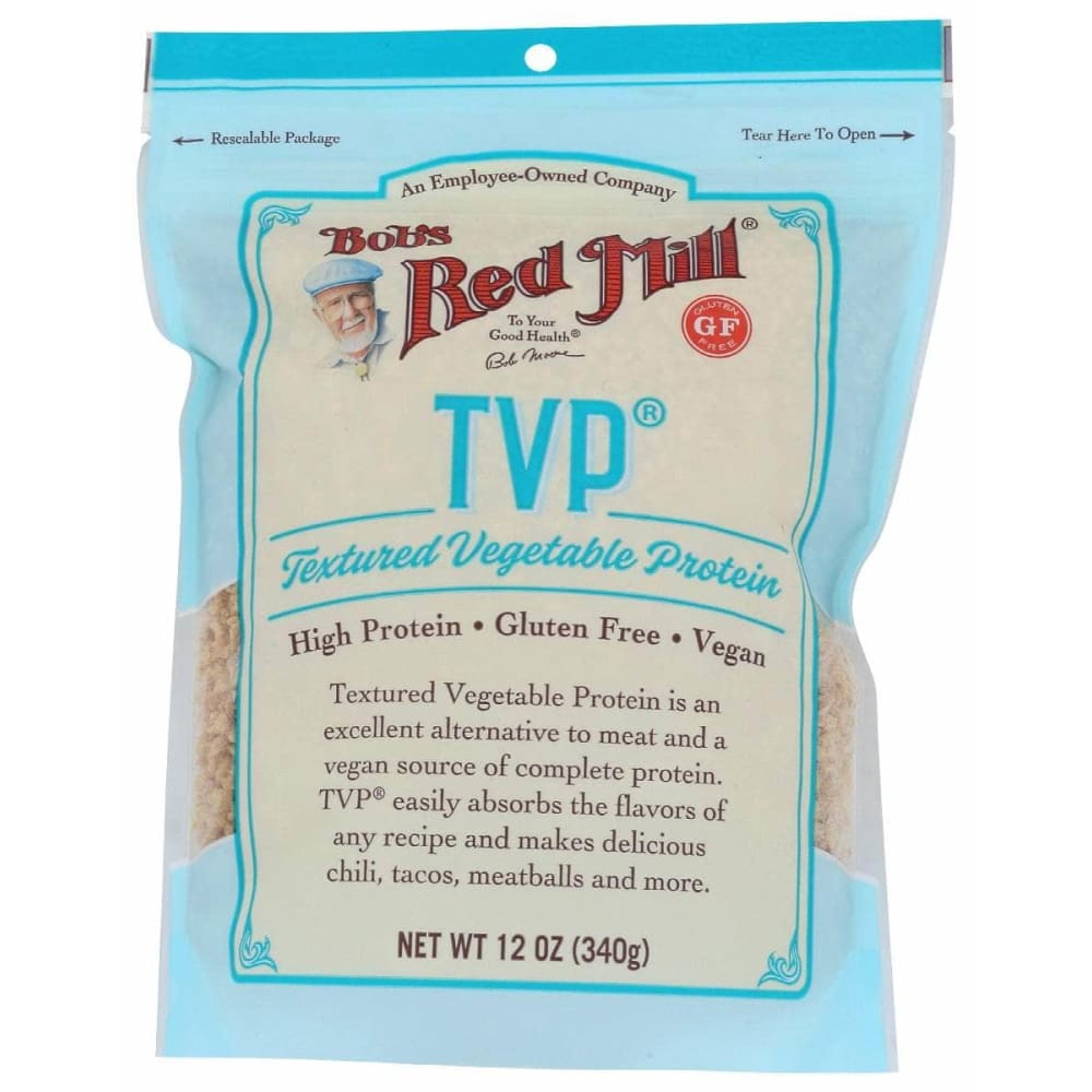 BOBS RED MILL Grocery > Pantry > Food BOBS RED MILL: Vegetable Protein Textrd, 12 oz