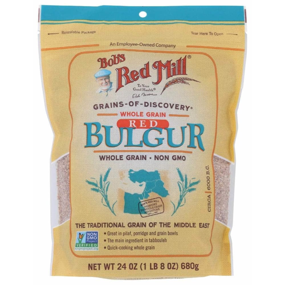 BOBS RED MILL Grocery > Pantry > Rice BOBS RED MILL: Wheat Bulgar Red Hard, 24 oz