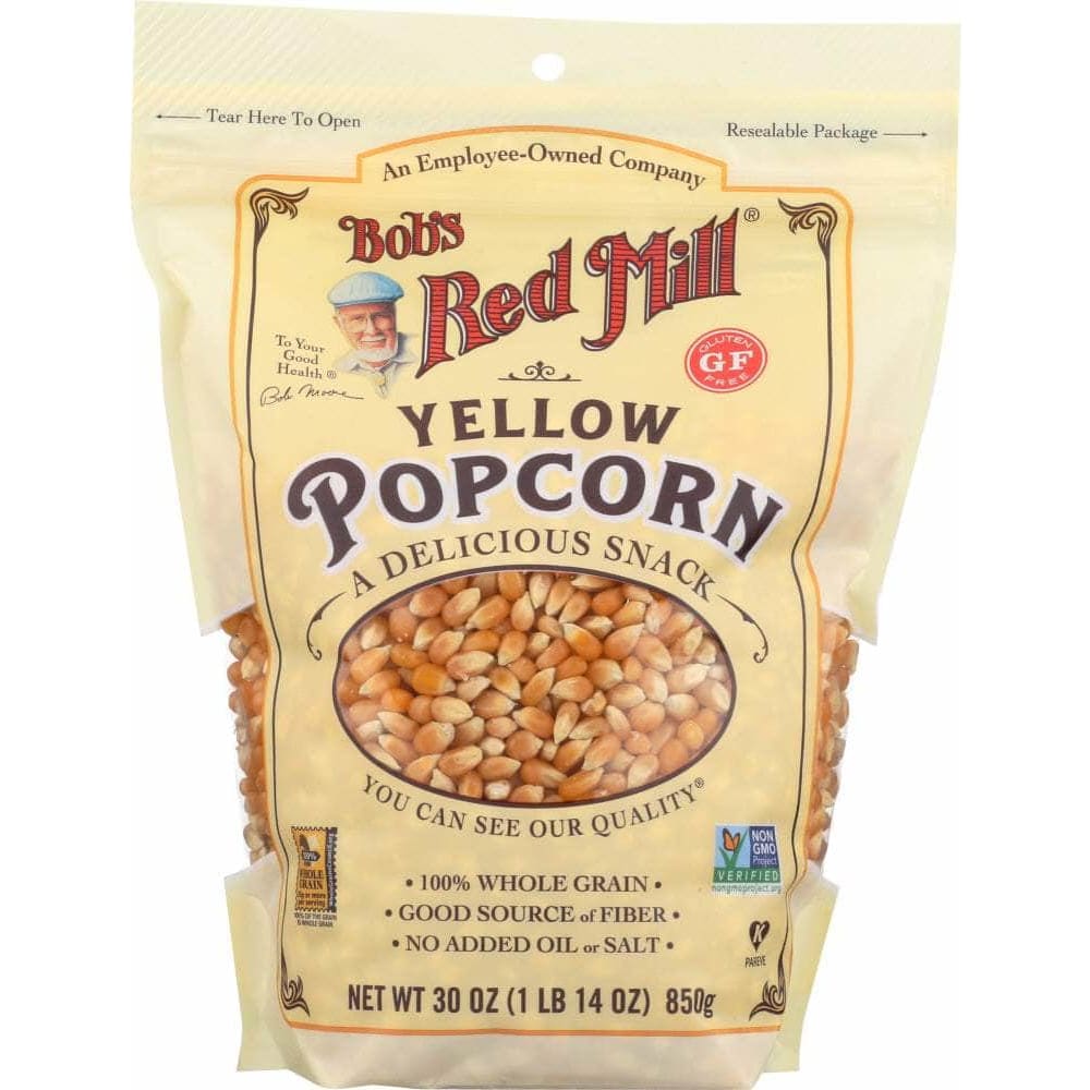 Bobs Red Mill Bobs Red Mill Yellow Popcorn Whole, 30 oz