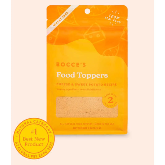 BOCCE’S BAKERY: Topper Cheese 8 oz (Pack of 3) - Pet > Dog > Dog Food - BOCCE’S BAKERY