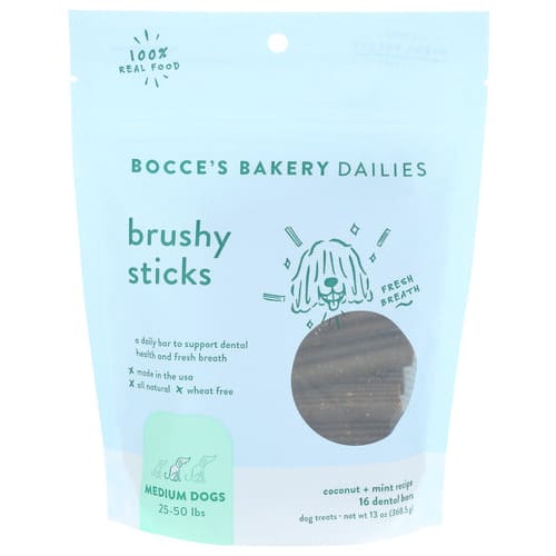 BOCCE’S BAKERY: Treat Dog Stix Ccnut Mnt 13 oz (Pack of 2) - Pet > Dog Treats - BOCCE’S BAKERY