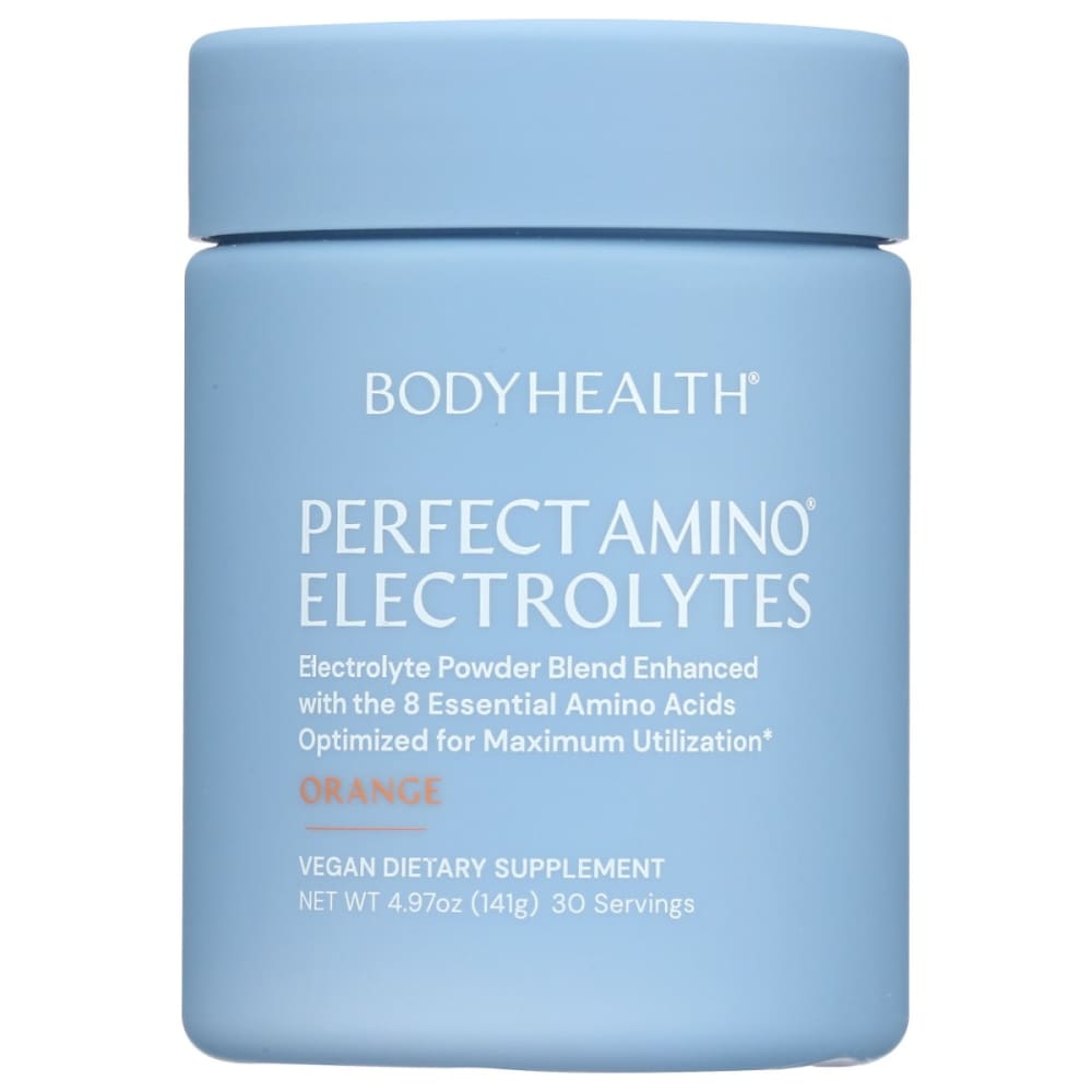 BODY HEALTH: Electrolyte Amino Orange 4.97 oz - BODY HEALTH