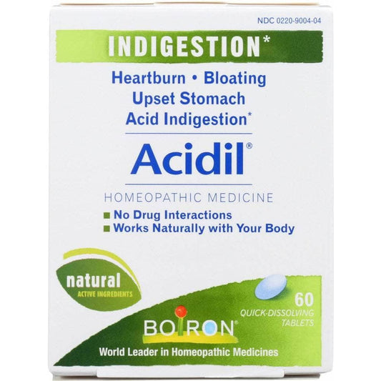 BOIRON Boiron Acidil For Heartburn, 60 Tb