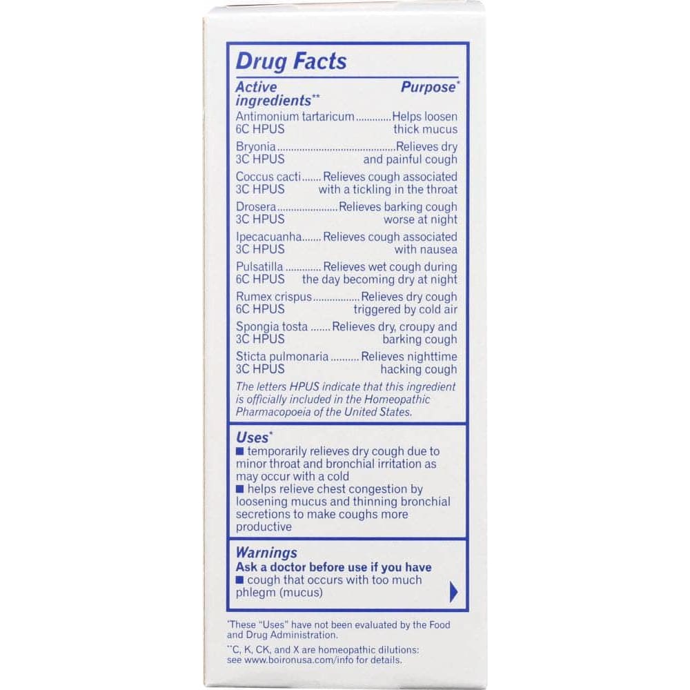 BOIRON Boiron Chestal Honey Cough & Chest Congestion, 6.7 Oz