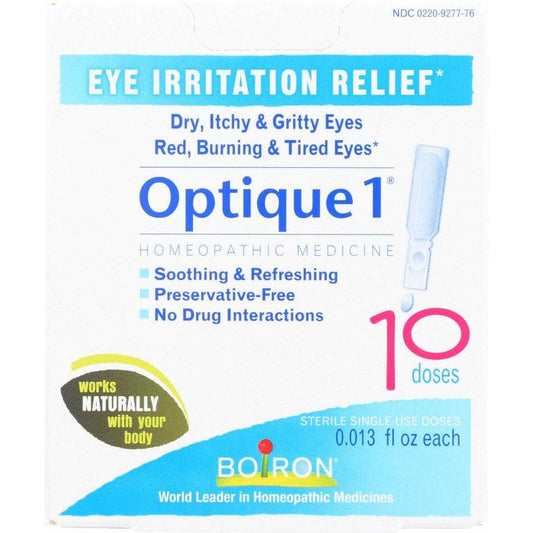 BOIRON Boiron Optique 1 Minor Eye Irritation Drops, 10 Doses