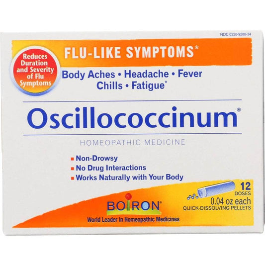 BOIRON Boiron Oscillococcinum Homeopathic Medicine Value Pack, 12 Doses