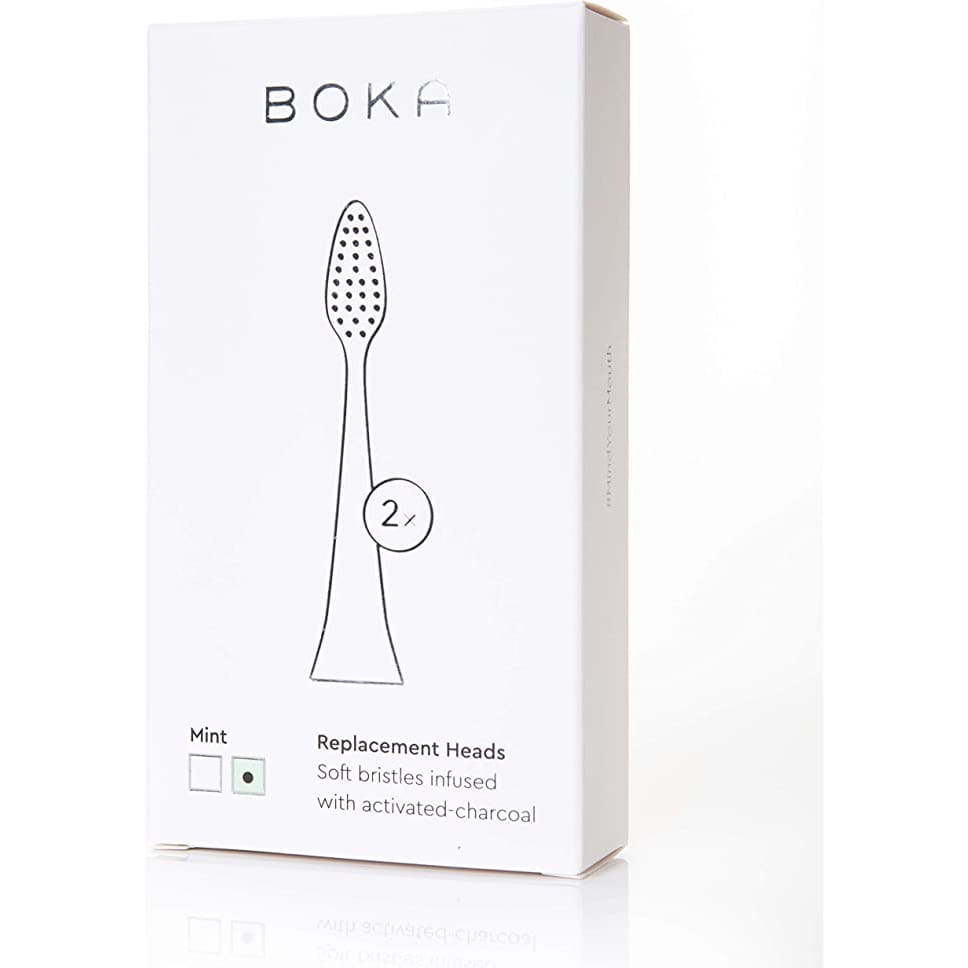 BOKA: Toothbrush Heads White 1 EA (Pack of 3) - Beauty & Body Care > Oral Care > Toothbrushes - BOKA