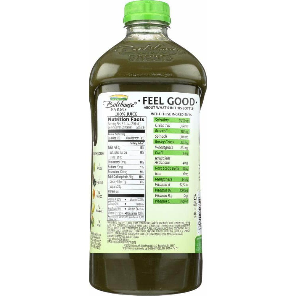 Bolthouse Bolthouse Farms Green Goodness Juice, 52 oz