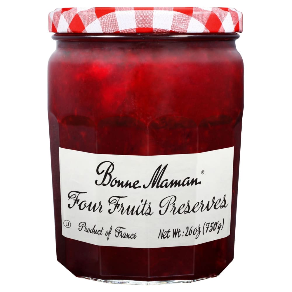 Bonne Maman Four Fruits Preserves 26 oz. - Bonne Maman