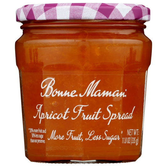 BONNE MAMAN: Fruit Spread Apricot 11.8 OZ (Pack of 4) - Grocery > Pantry > Jams & Jellies - BONNE MAMAN