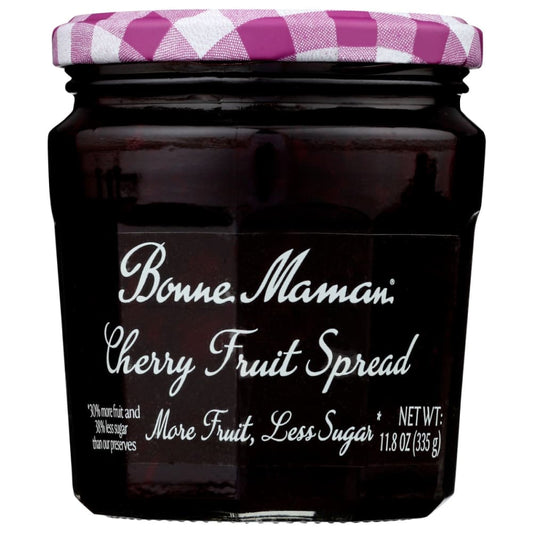 BONNE MAMAN: Fruit Spread Cherry 11.8 OZ (Pack of 4) - Grocery > Pantry > Jams & Jellies - BONNE MAMAN