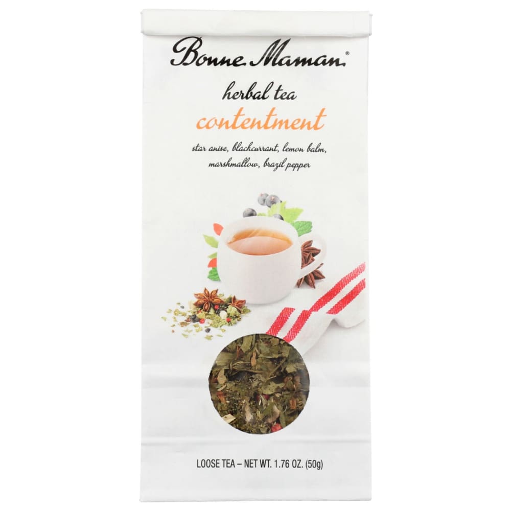 BONNE MAMAN: Herbal Tea Contentment 1.76 OZ (Pack of 4) - Beverages > Coffee Tea & Hot Cocoa - BONNE MAMAN
