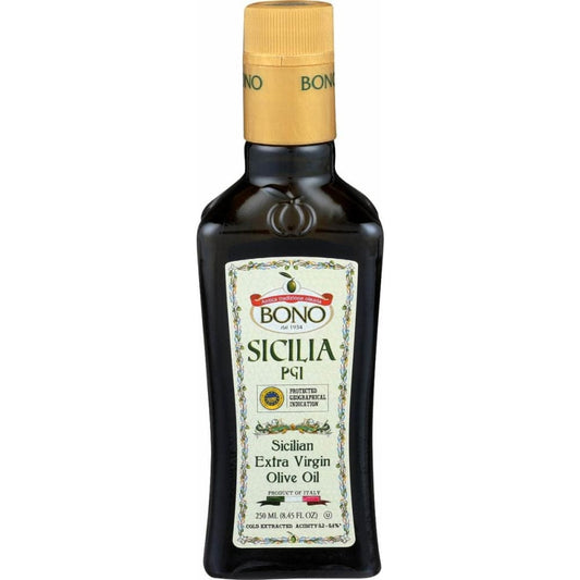 BONO BONO Sicilia PGI Sicilian Extra Virgin Olive Oil, 8.45 fo