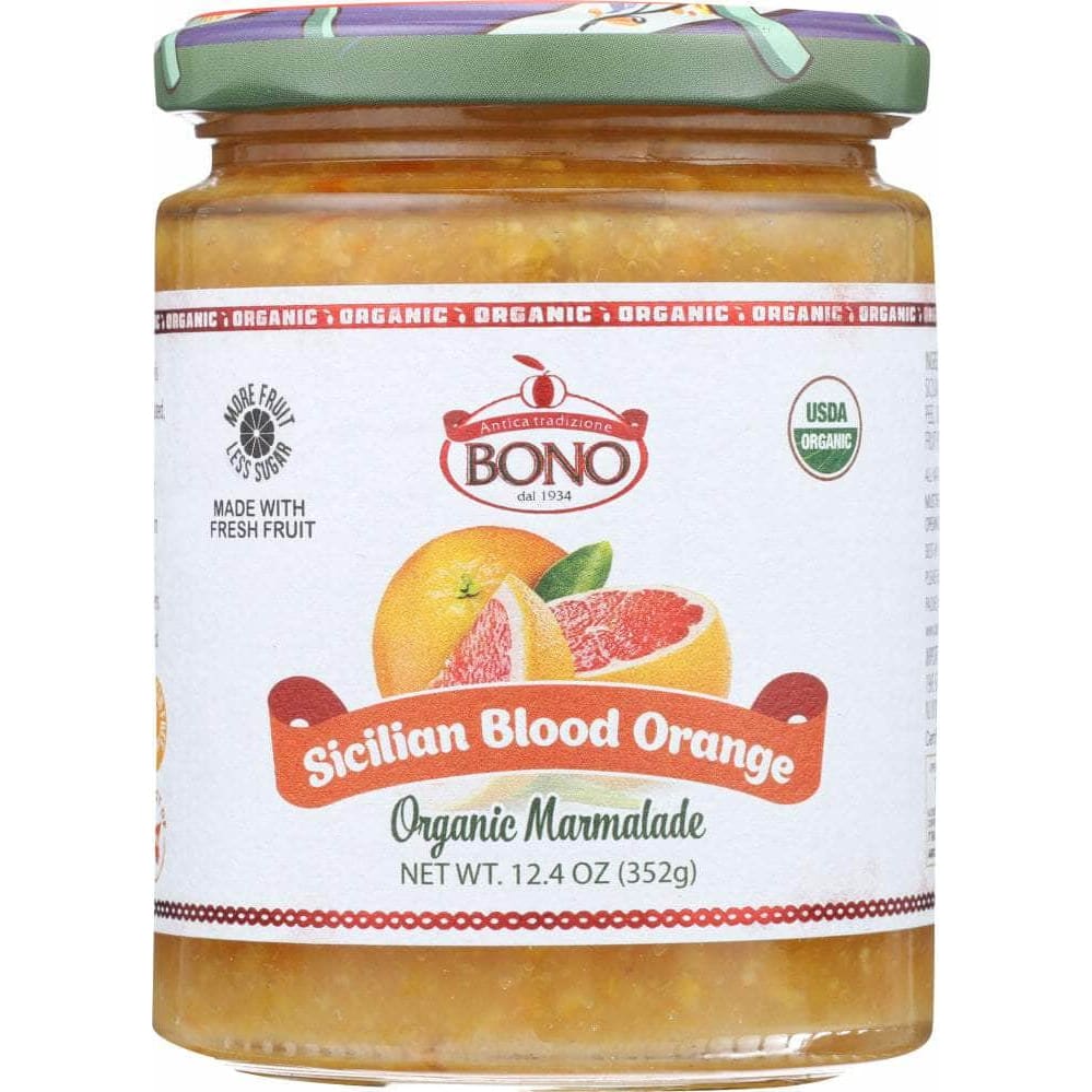 Bono Bono Sicilian Blood Orange Marmalade, 12.4 oz