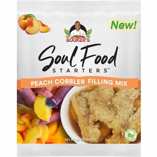 BOOKERS SOUL FOOD STARTERS BOOKERS SOUL FOOD STARTERS Peach Cobbler Fill Mixer, 2.4	oz