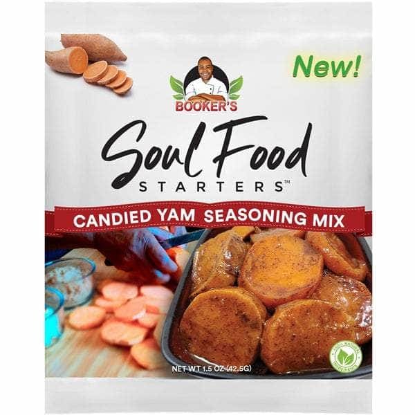BOOKERS SOUL FOOD STARTERS BOOKERS SOUL FOOD STARTERS Seasoning Candied Yam, 1.5	oz