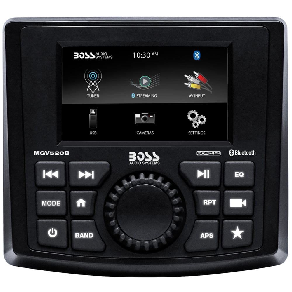 Boss Audio MGV520B Marine Stereo w/ AM/ FM/ BT/ USB/ Rear Camera - Entertainment | Stereos - Boss Audio