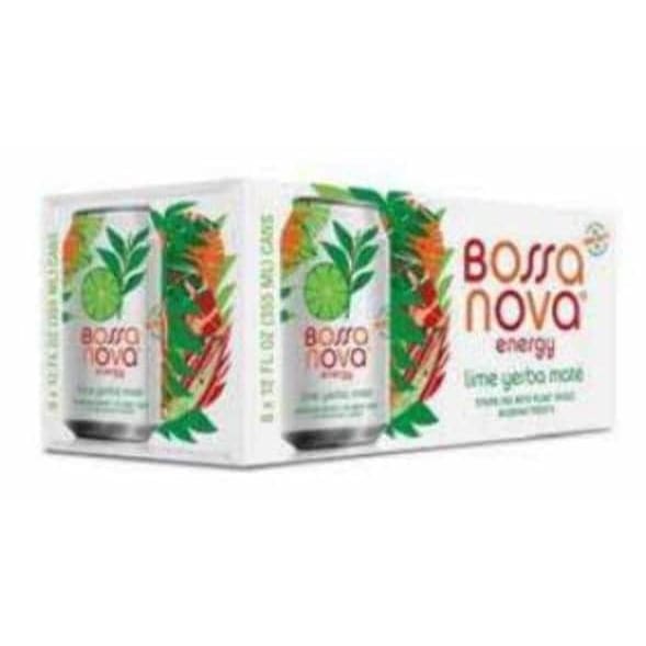 BOSSA NOVA Grocery > Beverages > Water > Sparkling Water BOSSA NOVA: Lime Yerba Mate 8Pk, 96 fo