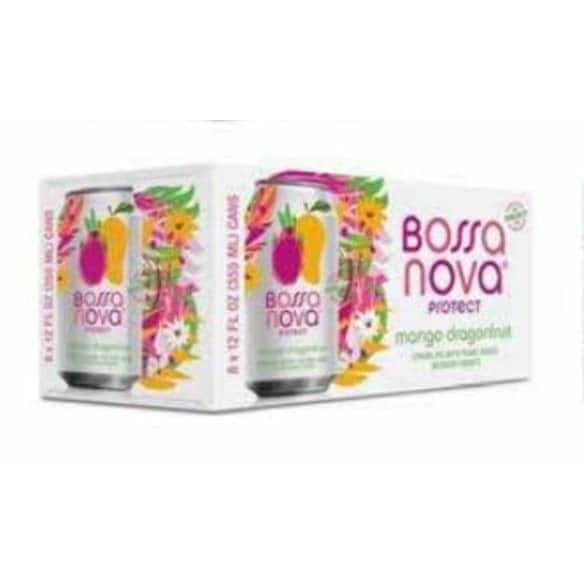 BOSSA NOVA Grocery > Beverages > Water > Sparkling Water BOSSA NOVA: Mango Dragonfruit 8Pk, 96 fo