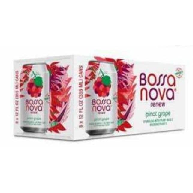 BOSSA NOVA Grocery > Beverages > Water > Sparkling Water BOSSA NOVA: Pinot Grape 8Pk, 96 fo
