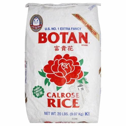 Botan Botan Rice Calrose, 20 lb