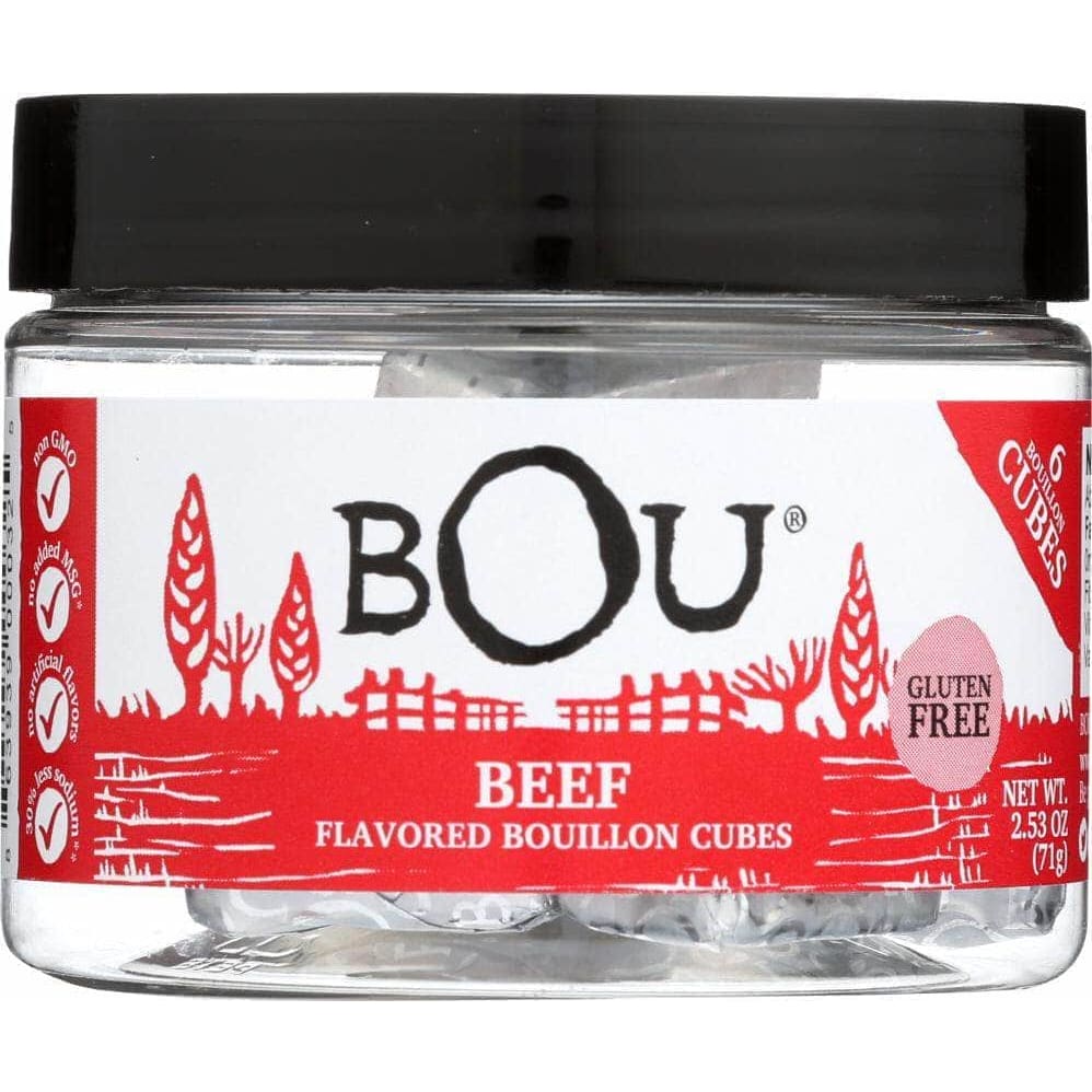 Bou Brands Bou Brands Bouillon Cubes Beef Flavored, 2.53 oz