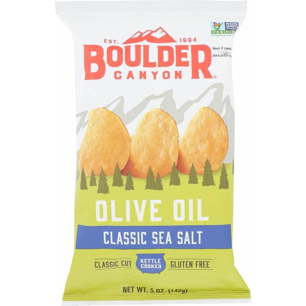 BOULDER CANYON Boulder Canyon Olive Oil Classic Sea Salt Chips, 5 Oz