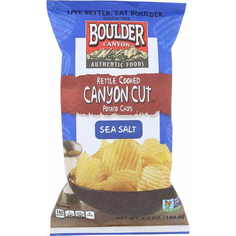 Boulder Canyon Boulder Canyon Potato Chips Kettle Cooked Totally Natural, 6.5 oz