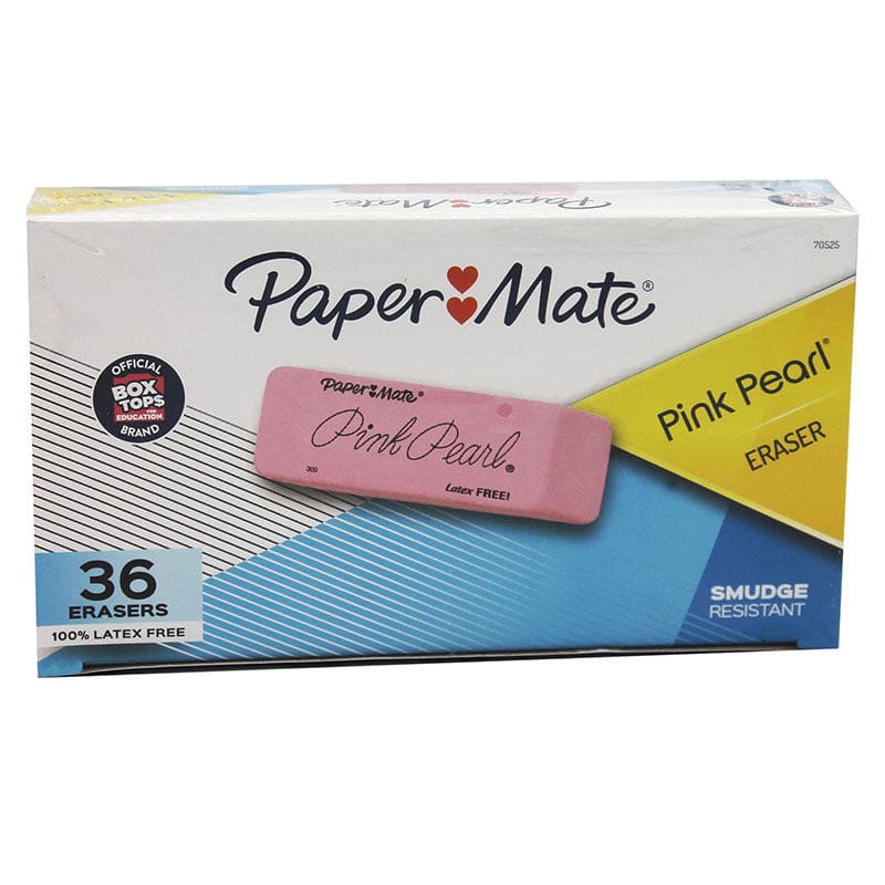 Box Of 36 Erasers Pink Pearl Small (Pack of 2) - Erasers - Newell Brands Distribution LLC
