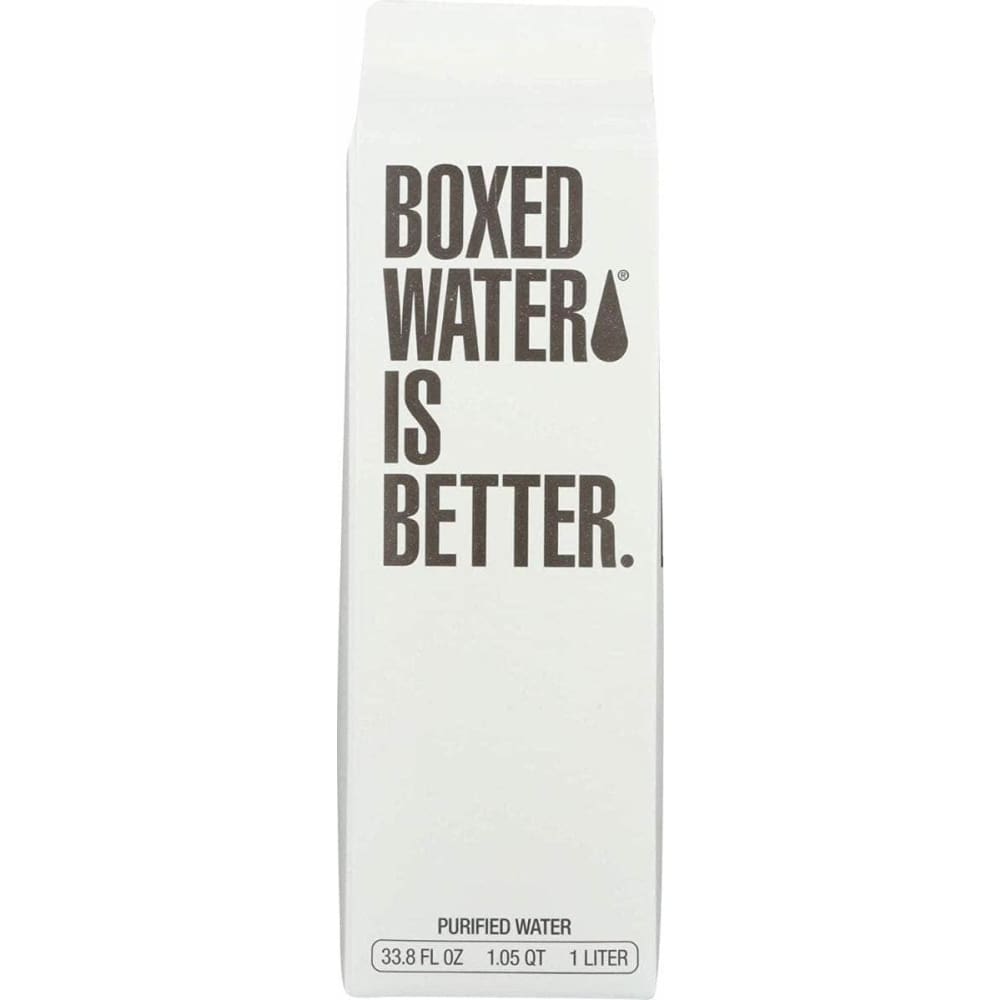 BOXED WATER Grocery > Beverages > Water BOXED WATER: Boxed Water, 1 lt