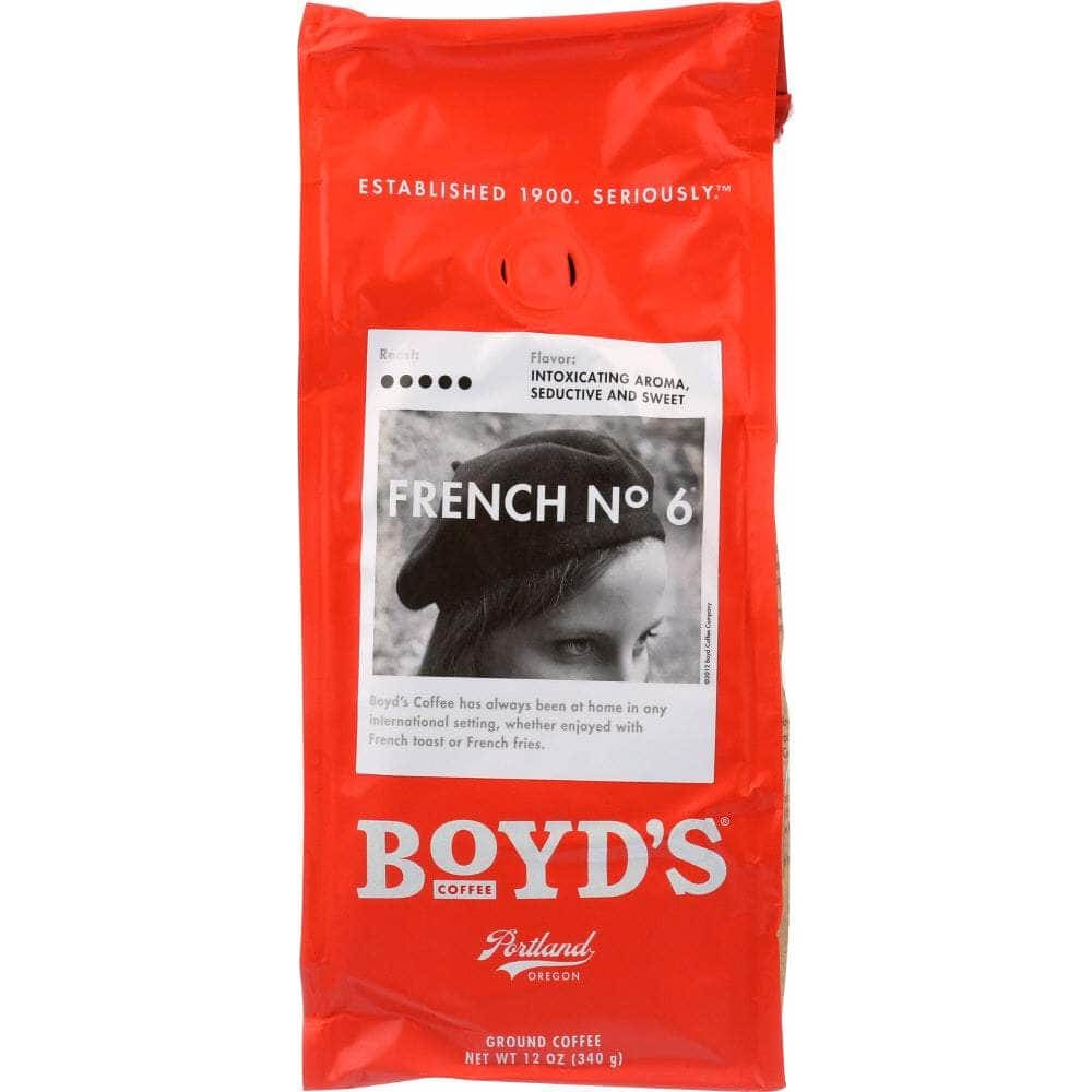 Boyds Boyds French No. 6 Coffee, 12 oz