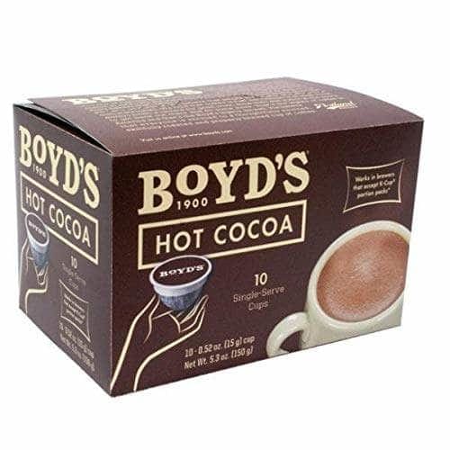BOYDS BOYDS Hot Cocoa Single Pods, 10 pc