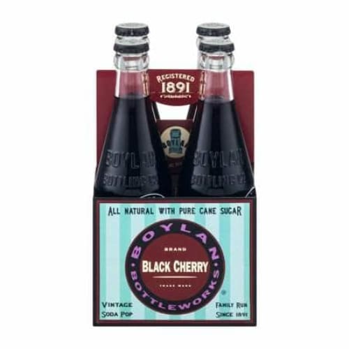 Boylan Boylan Black Cherry Soda 4 Pack, 46.4
