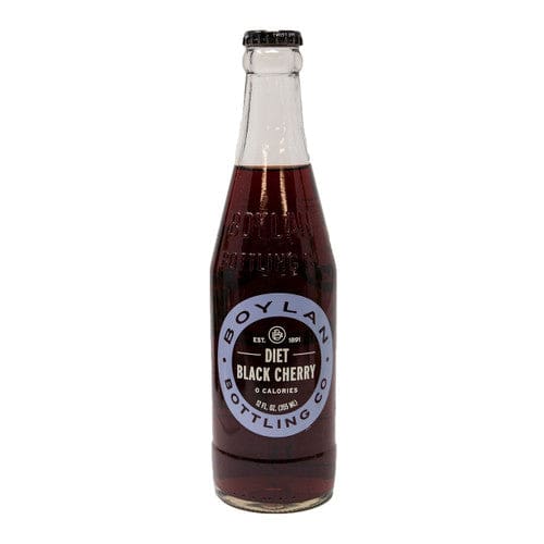 Boylan Bottling Company Diet Black Cherry Soda 4pk 12oz (Case of 6) - Misc/Beverages & Drink Mixes - Boylan Bottling Company