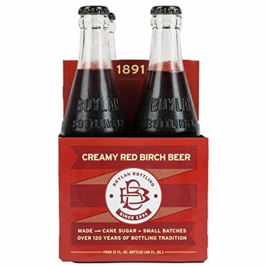 BOYLAN BOYLAN Soda Birch Beer Crmy Red 4Pk, 48 fo
